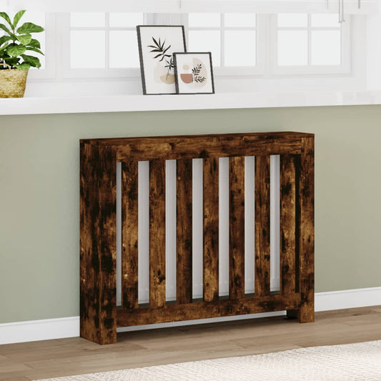 Radiator Cover Smoked Oak Engineered Wood