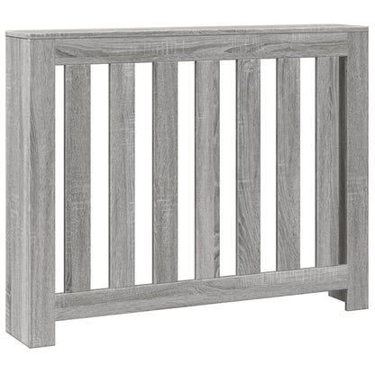 Radiator Cover Grey Sonoma 104x20x82 cm Engineered Wood