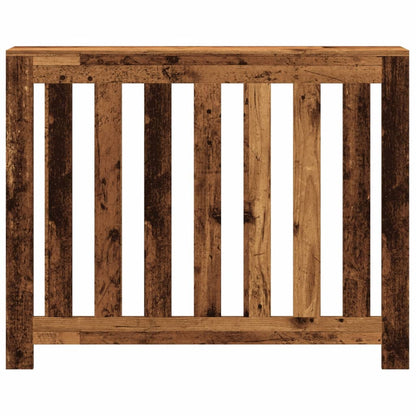 Radiator Cover Old Wood 104x20x82 cm Engineered Wood