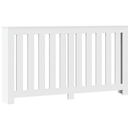 Radiator Cover White 149x20x82 cm Engineered Wood