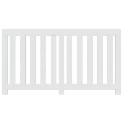 Radiator Cover White 149x20x82 cm Engineered Wood