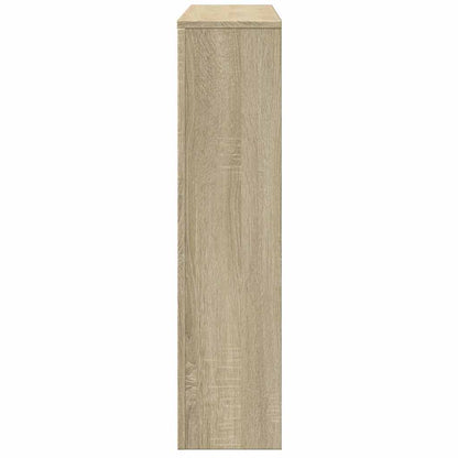 Radiator Cover Sonoma Oak 149x20x82 cm Engineered Wood