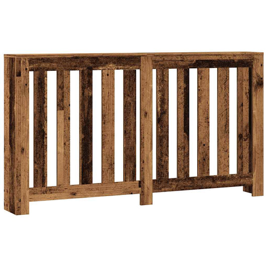 Radiator Cover Old Wood 149 x 20 x 82 cm Engineered Wood