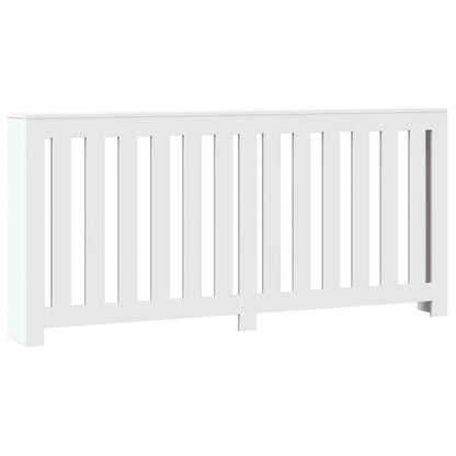 Radiator Cover White 175x20x82 cm Engineered Wood