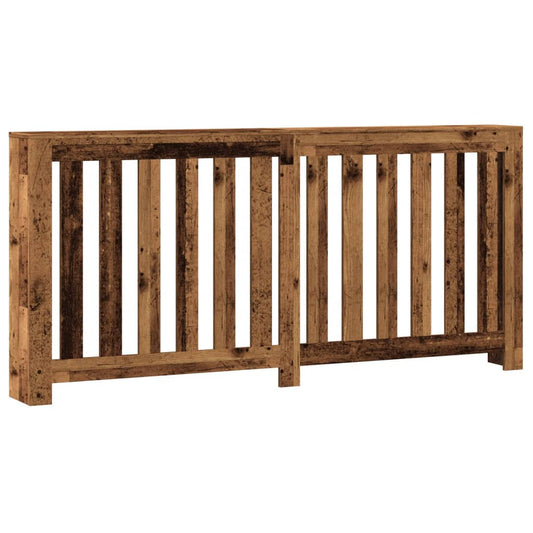 Radiator Cover Old Wood 175 x 20 x 82 cm Engineered Wood