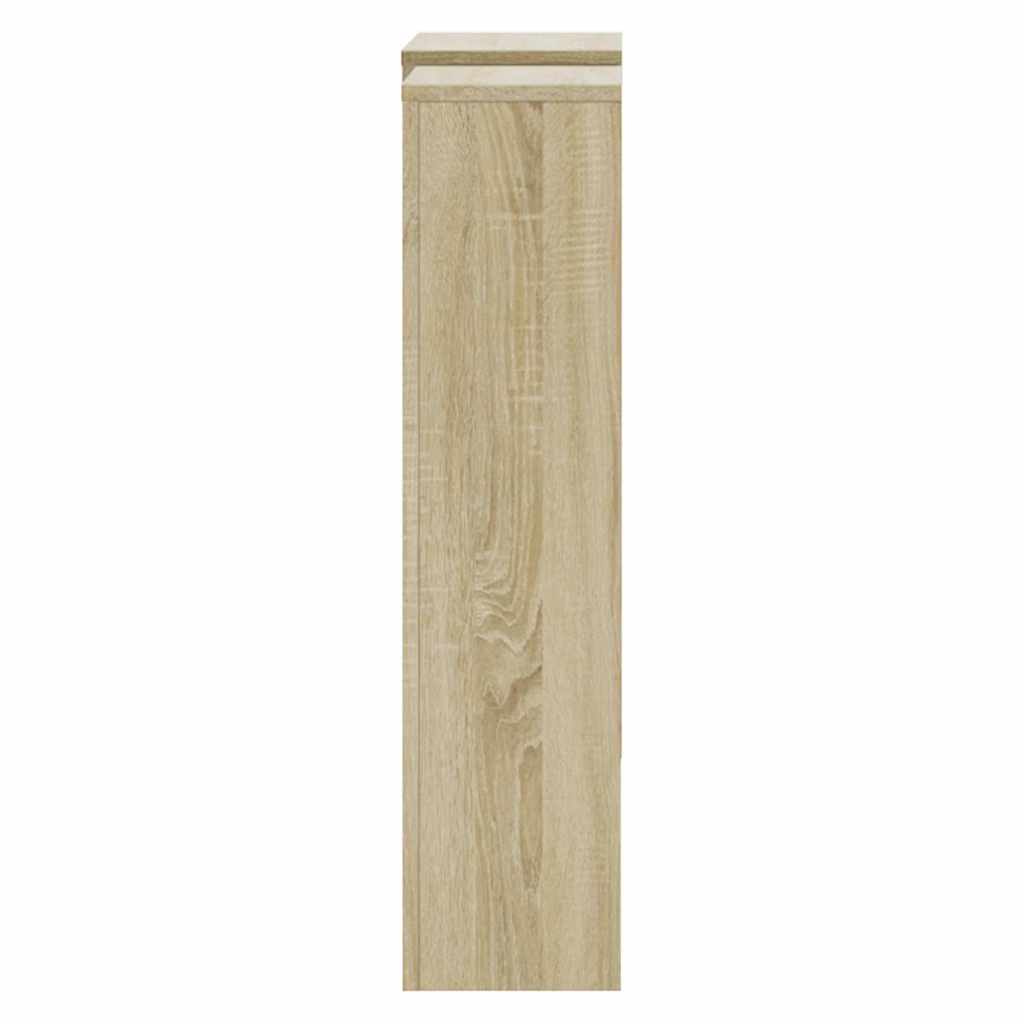 Radiator Cover Sonoma Oak 205x21,5x83,5 cm Engineered Wood