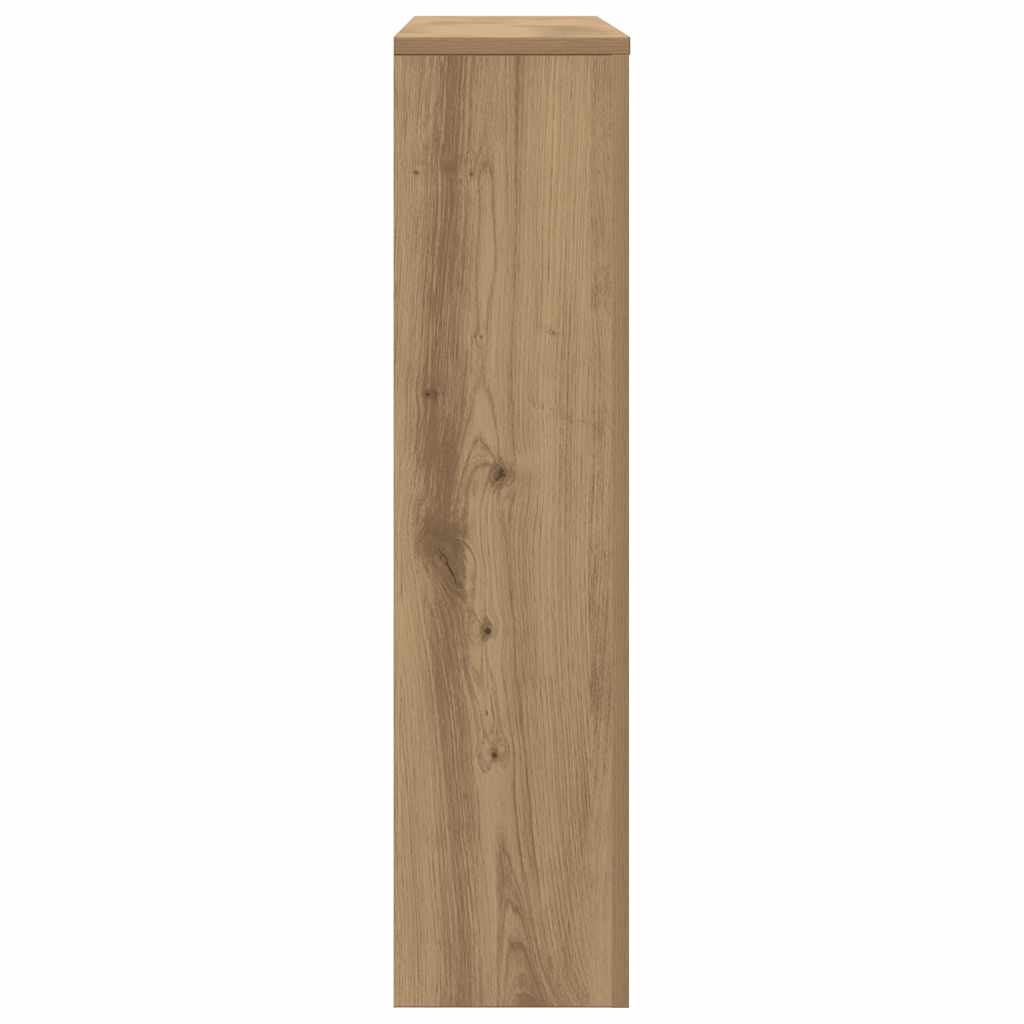 Radiator Cover Artisian Oak 205x21,5x83,5 cm Engineered Wood