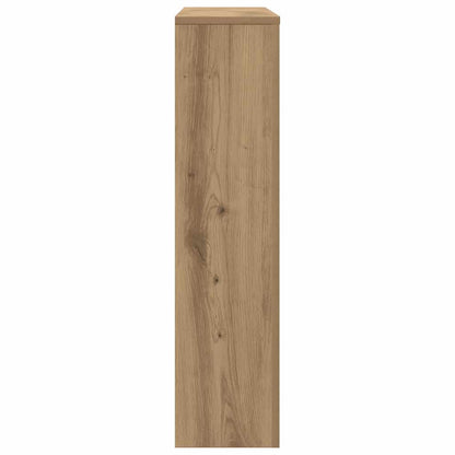 Radiator Cover Artisian Oak 205x21,5x83,5 cm Engineered Wood
