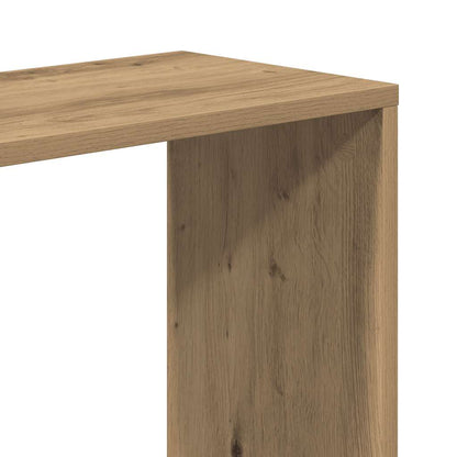 Bookcase 5-Tier Artisian Oak 80,5x23,5x162,5 cm Engineered Wood