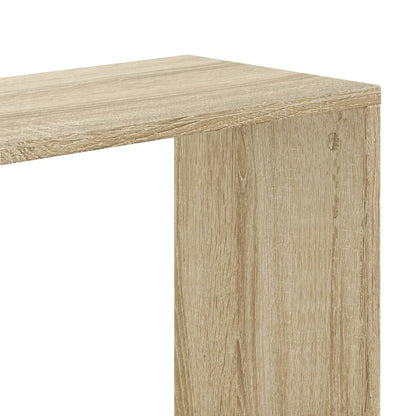 Bookcase 5-Tier Sonoma Oak 45x23,5x162,5 cm Engineered Wood