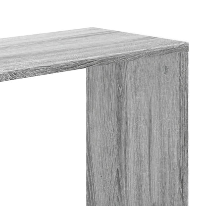 Bookcase 5-Tier Grey Sonoma 45x23,5x162,5 cm Engineered Wood