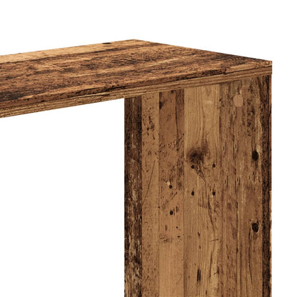 Bookcase 5-Tier Old Wood 45x23,5x162,5 cm Engineered Wood