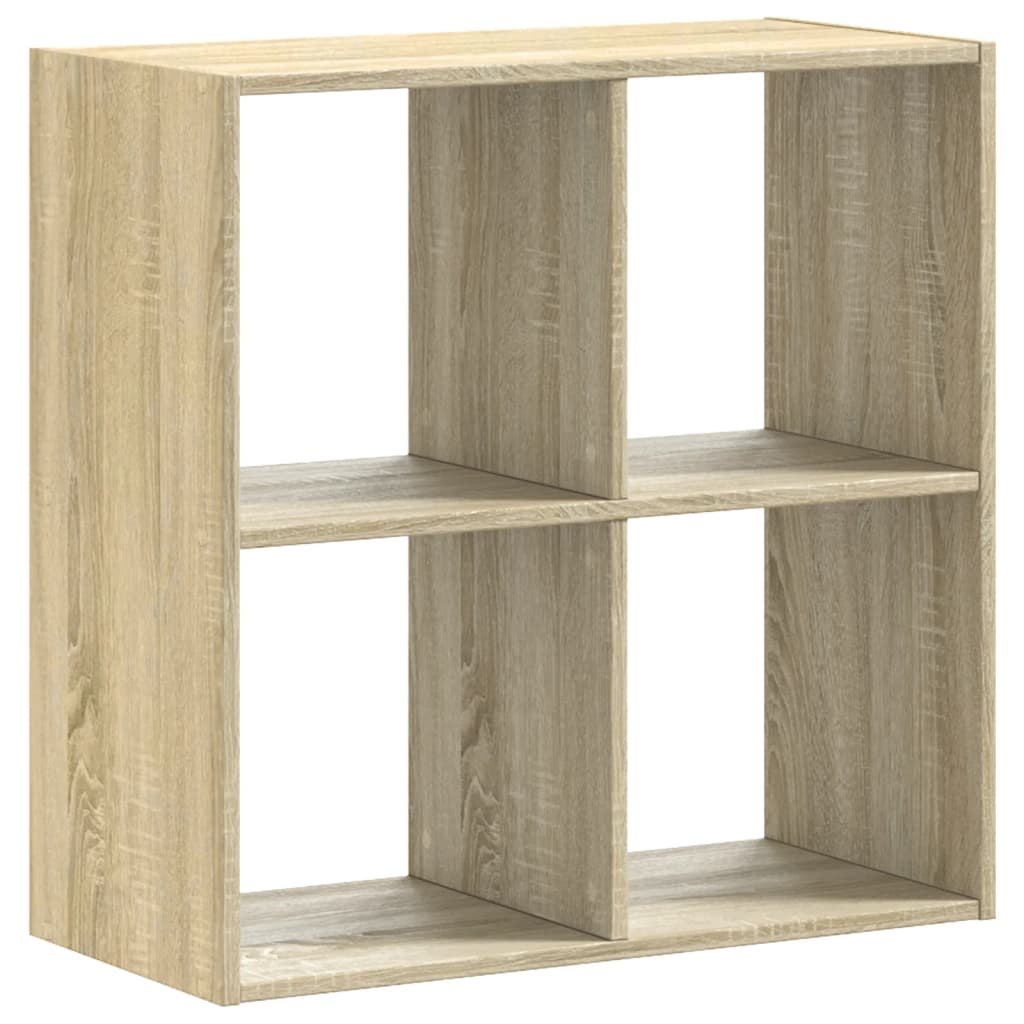 Bookcase Sonoma Oak 68,5x32x68,5 cm Engineered Wood