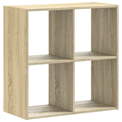 Bookcase Sonoma Oak 68,5x32x68,5 cm Engineered Wood