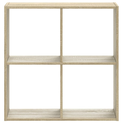 Bookcase Sonoma Oak 68,5x32x68,5 cm Engineered Wood