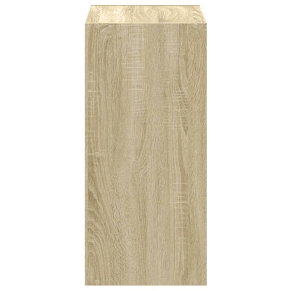 Bookcase Sonoma Oak 68,5x32x68,5 cm Engineered Wood