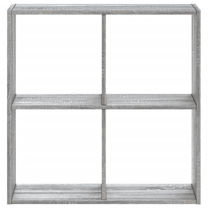 Bookcase Grey Sonoma 68,5x32x68,5 cm Engineered Wood