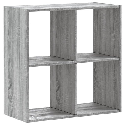 Bookcase Grey Sonoma 68,5x32x68,5 cm Engineered Wood