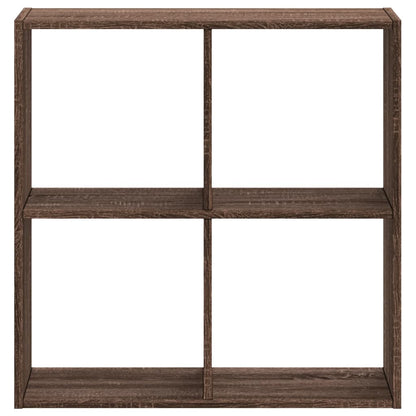 Bookcase Brown Oak 68,5x32x68,5 cm Engineered Wood