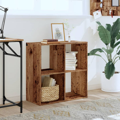 Bookcase Old Wood 68,5x32x68,5 cm Engineered Wood