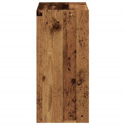 Bookcase Old Wood 68,5x32x68,5 cm Engineered Wood