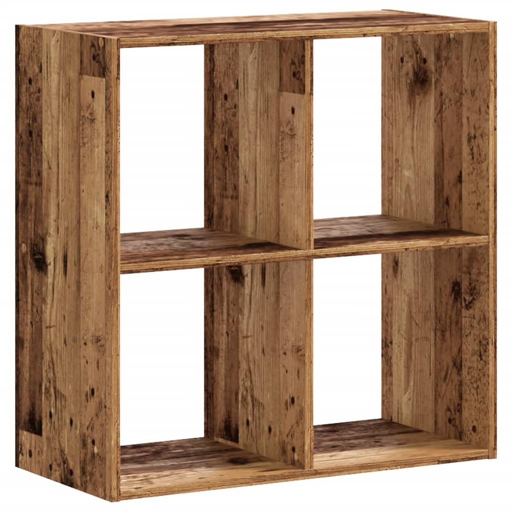 Bookcase Old Wood 68,5x32x68,5 cm Engineered Wood