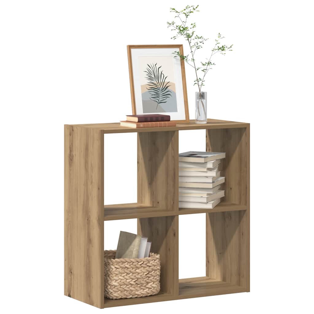 Bookcase Artisian Oak 68,5x32x68,5 cm Engineered Wood