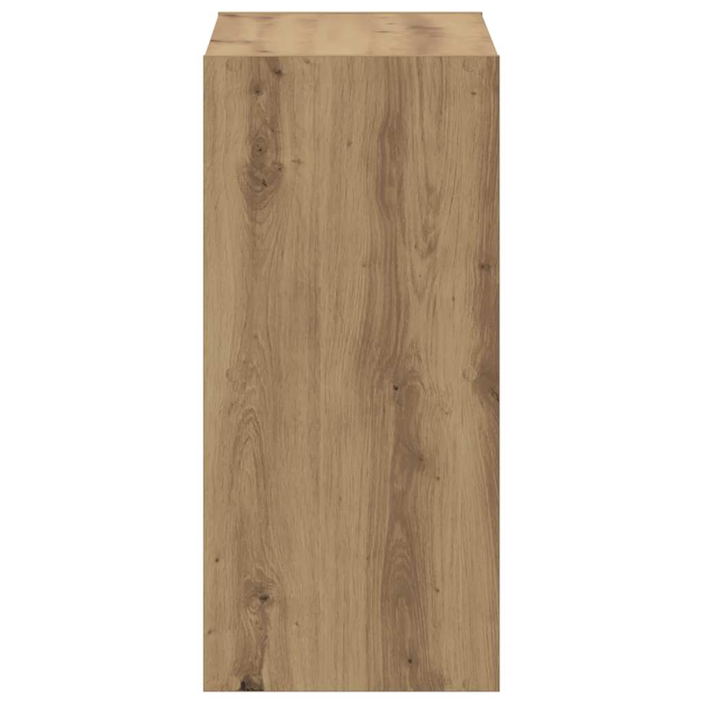 Bookcase Artisian Oak 68,5x32x68,5 cm Engineered Wood