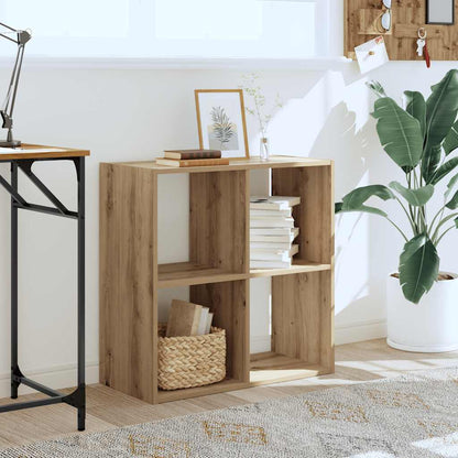 Bookcase Artisian Oak 68,5x32x68,5 cm Engineered Wood