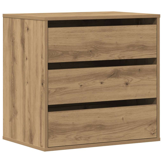 Corner Chest of Drawers Artisian Oak 60x41x58 cm Engineered Wood