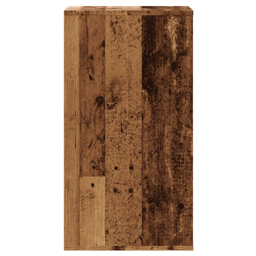 Corner Chest of Drawers Old Wood 40x41x76 cm Engineered Wood