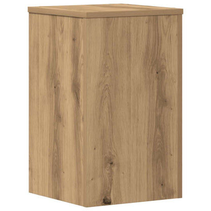 Plant Stands 2 pcs Artisan Oak 30x30x50 cm Engineered wood