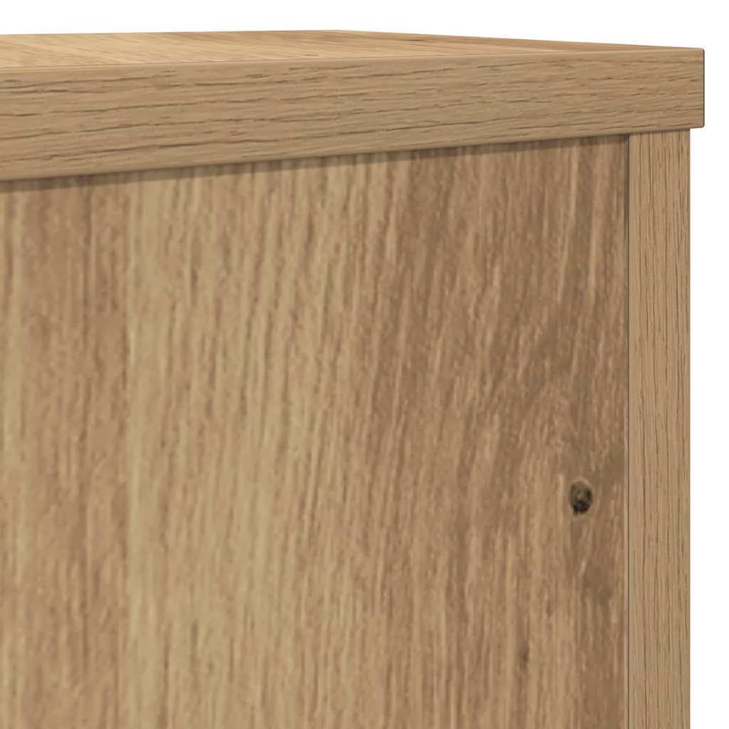 Plant Stands 2 pcs Artisan Oak 30x30x50 cm Engineered wood