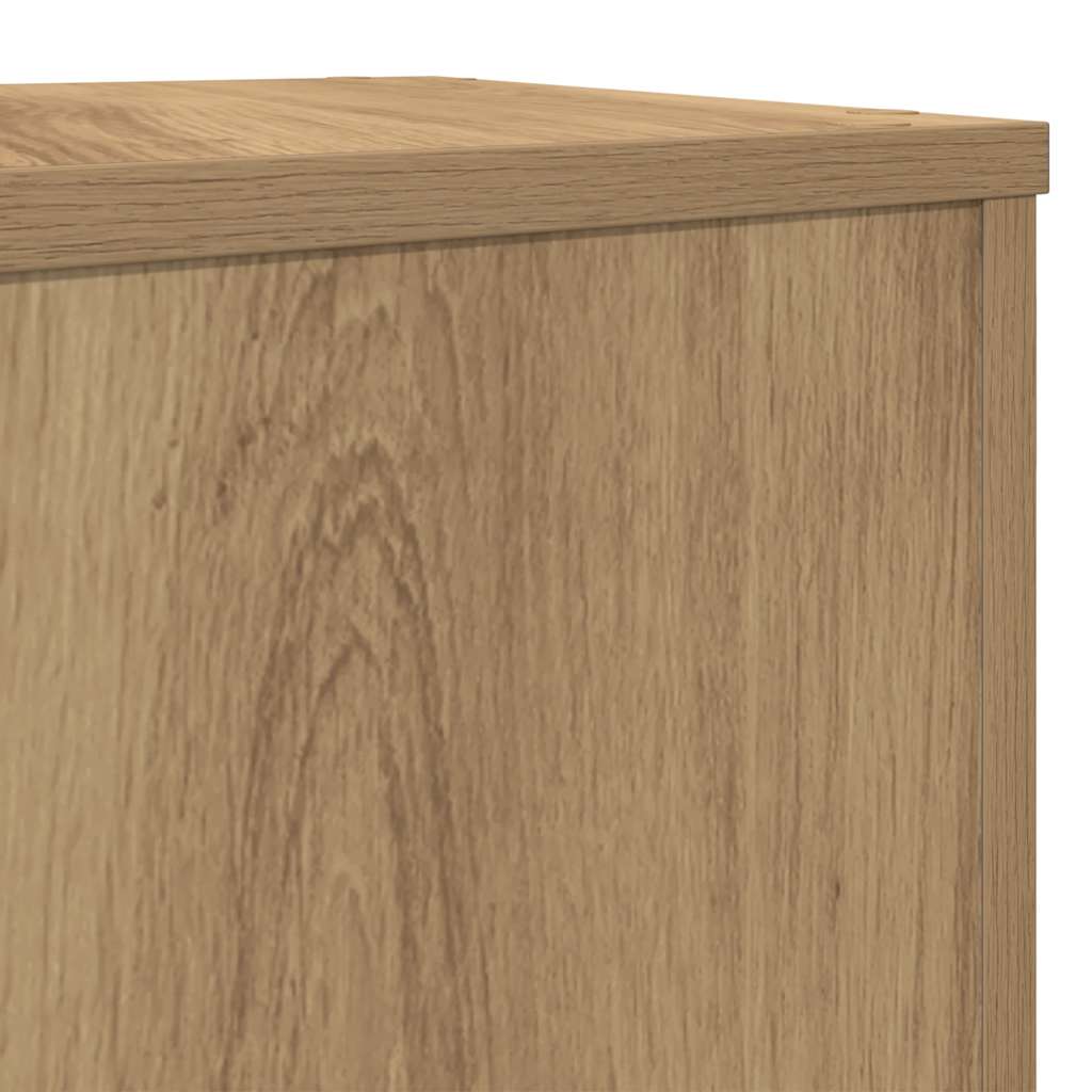Plant Stands 2 pcs Artisan Oak 30x30x70 cm Engineered wood