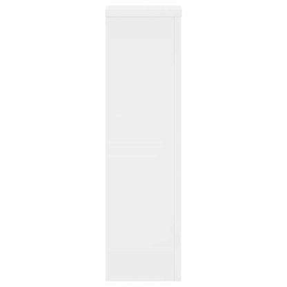 Plant Stands 2 pcs White 17x17x60 cm Engineered Wood