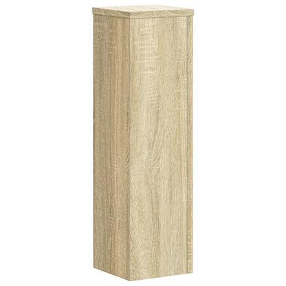 Plant Stands 2 pcs Sonoma Oak 17x17x60 cm Engineered Wood