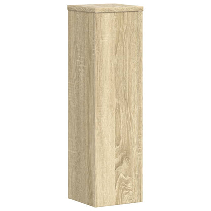 Plant Stands 2 pcs Sonoma Oak 17x17x60 cm Engineered Wood