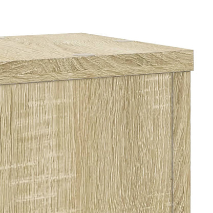 Plant Stands 2 pcs Sonoma Oak 17x17x60 cm Engineered Wood