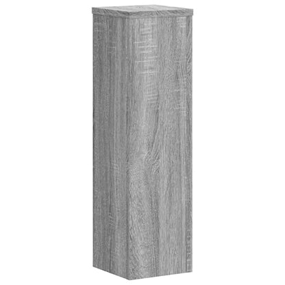 Plant Stands 2 pcs Grey Sonoma 17x17x60 cm Engineered Wood