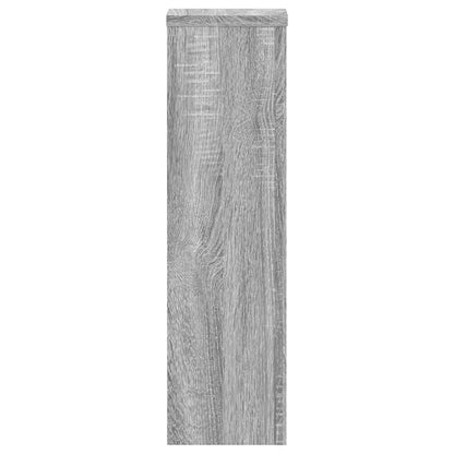 Plant Stands 2 pcs Grey Sonoma 17x17x60 cm Engineered Wood