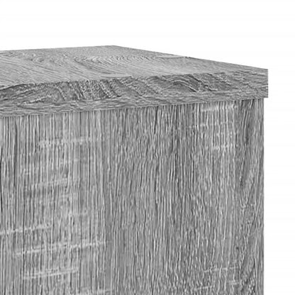 Plant Stands 2 pcs Grey Sonoma 17x17x60 cm Engineered Wood