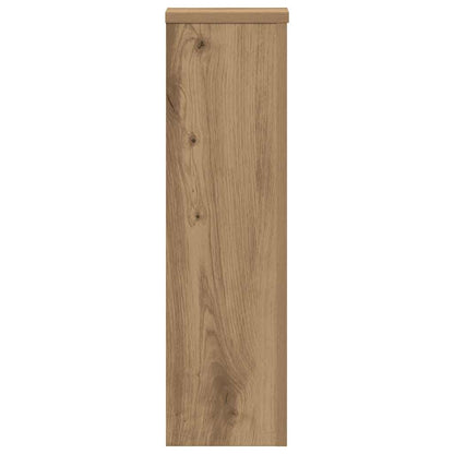 Plant Stands 2 pcs Artisan Oak 17x17x60 cm Engineered Wood