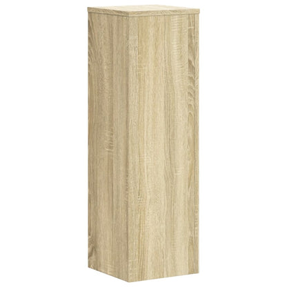 Plant Stands 2 pcs Sonoma Oak 25x25x80 cm Engineered Wood