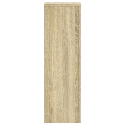 Plant Stands 2 pcs Sonoma Oak 25x25x80 cm Engineered Wood