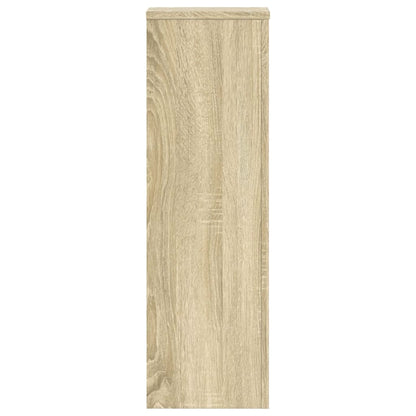 Plant Stands 2 pcs Sonoma Oak 25x25x80 cm Engineered Wood