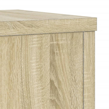 Plant Stands 2 pcs Sonoma Oak 25x25x80 cm Engineered Wood