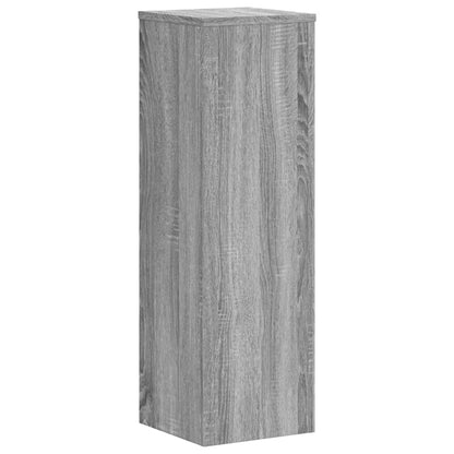 Plant Stands 2 pcs Grey Sonoma 25x25x80 cm Engineered Wood