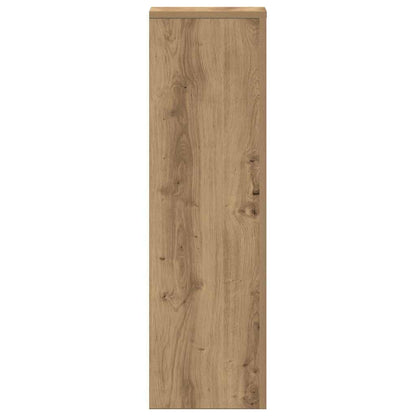 Plant Stands 2 pcs Artisan Oak 25x25x80 cm Engineered Wood