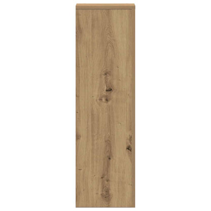 Plant Stands 2 pcs Artisan Oak 25x25x80 cm Engineered Wood