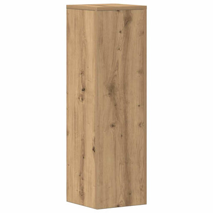 Plant Stands 2 pcs Artisan Oak 25x25x80 cm Engineered Wood